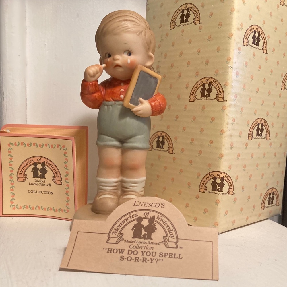 Memories of Yesterday 1987 
how do you spell sorry
New in box with tags.